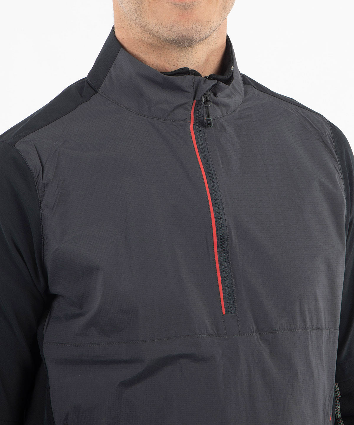 Pull de golf homme à manches courtes 1/2 zip Sunice Weather Pull de golf homme à manches courtes 1/2 zip Sunice Weather