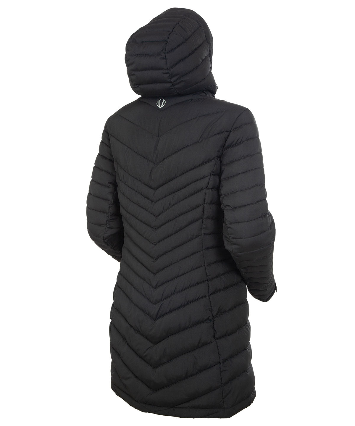 Women&#39;s Jojo Thermal Quilted Long Jacket with Hood