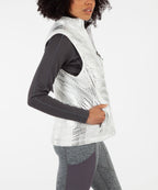 Silver Foil Print/Pure White