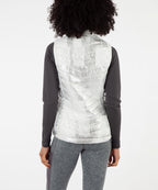 Silver Foil Print/Pure White