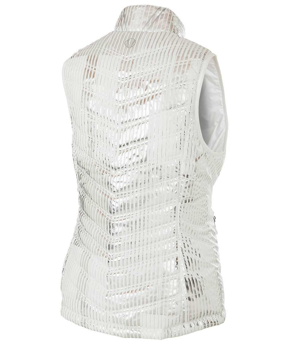 Silver Foil Print/Pure White