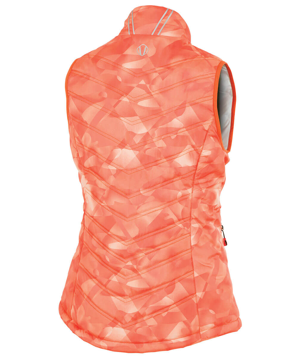 Tango Orange Shadow Print/Oyster