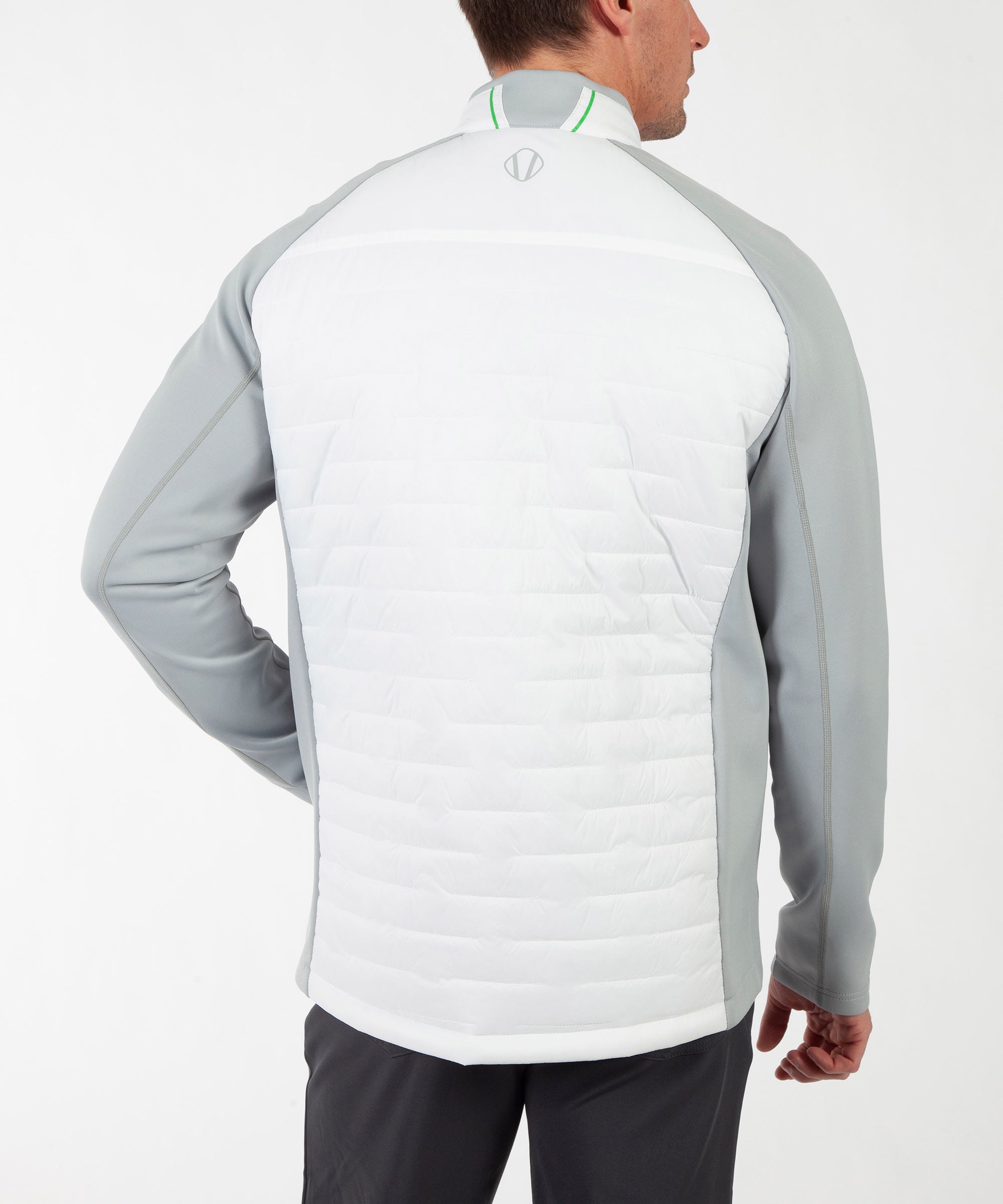 Pure White/Emerald