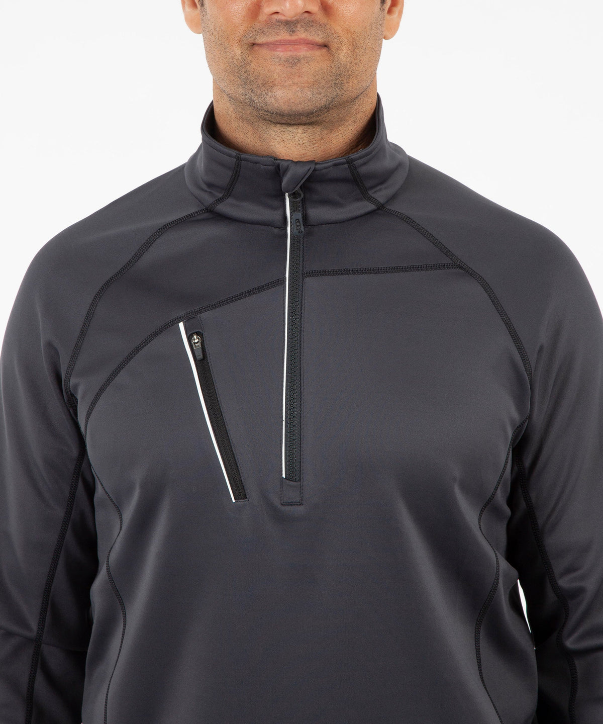 Men's Alexander SuperliteFX Stretch Thermal Half-Zip Pullover - Sunice