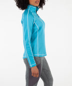 Ocean Blue Melange/Pure White