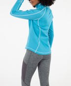 Ocean Blue Melange/Pure White