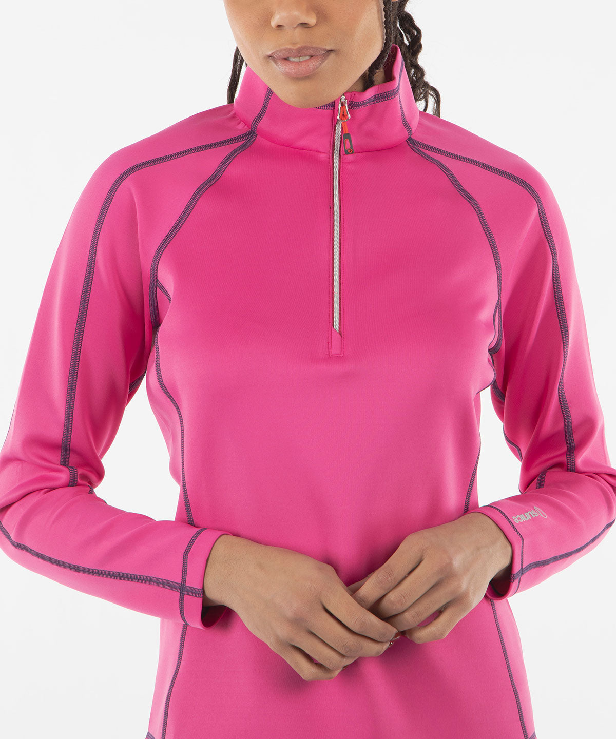 Women's Maddy Lightweight Stretch Thermal Half-Zip Pullover - Sunice