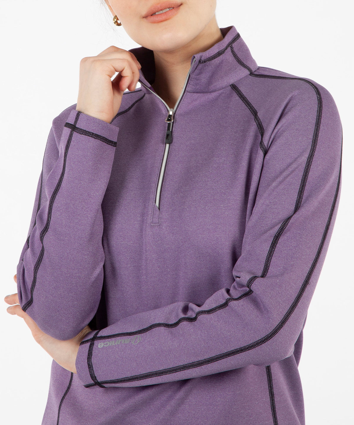 Women&#39;s Maddy Lightweight Stretch Thermal Half-Zip Pullover