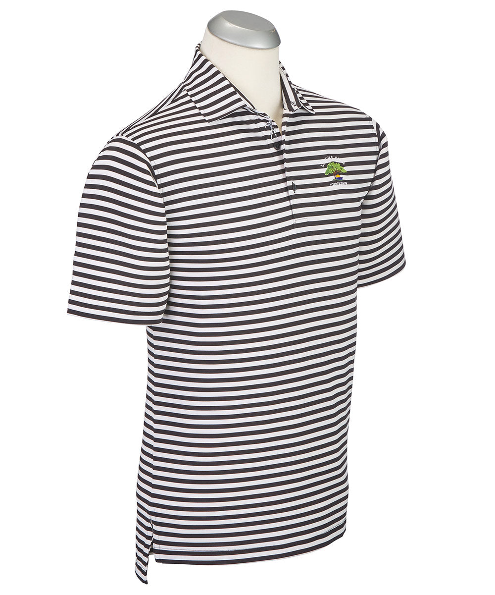 2021 USGA Bobby Jones Performance Feed Stripe Polo Shirt