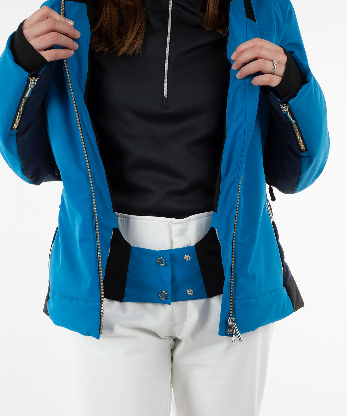 Women's Melissa Waterproof Stretch Jacket with Removable Hood - Sunice