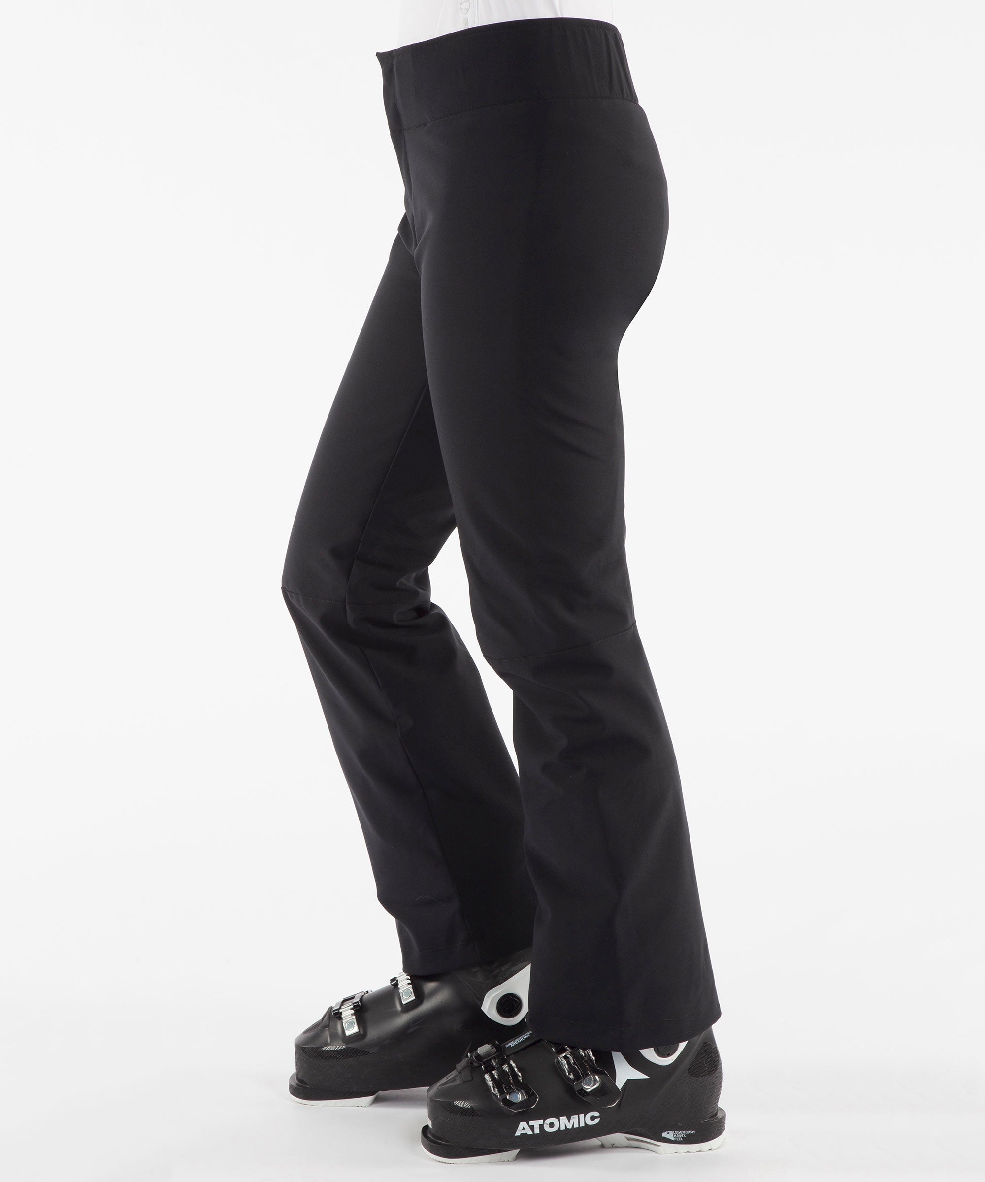 Women’s NILS Sportswear Size 10 Snow Pants Skiing Black Waterproof Stretch  Waist