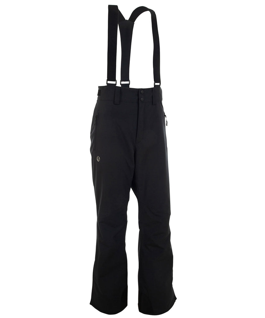 Black tight ski pants best sale