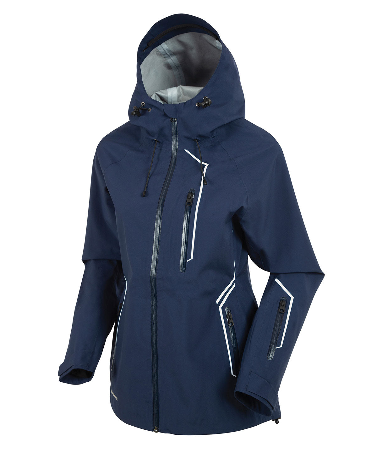 Women's Mia Zephal Max Hooded Rain Jacket - Sunice