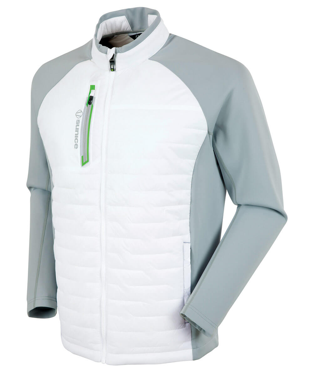 Pure White/Emerald