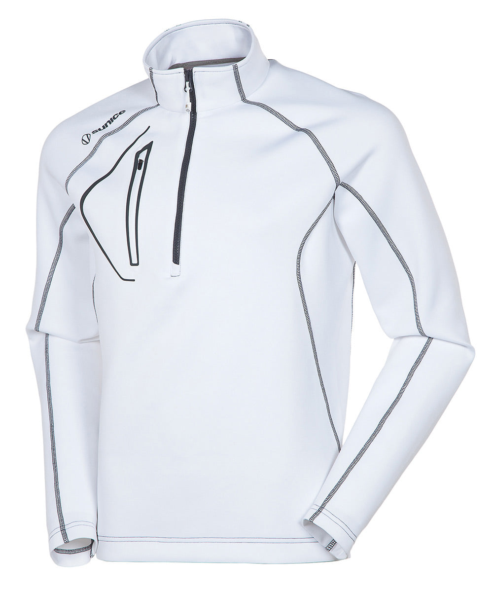 Pure White/Charcoal