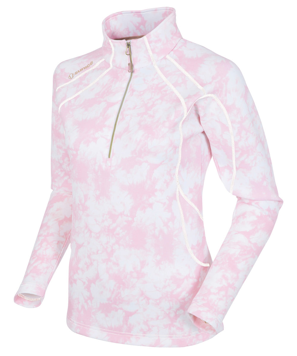 Orchid Pink Crushed Petal Print