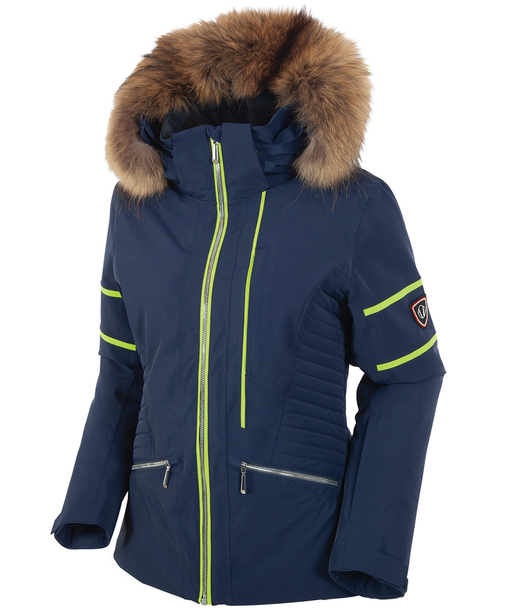 Women&#39;s Isabella Insulated Jacket with Removable Fur Ruff