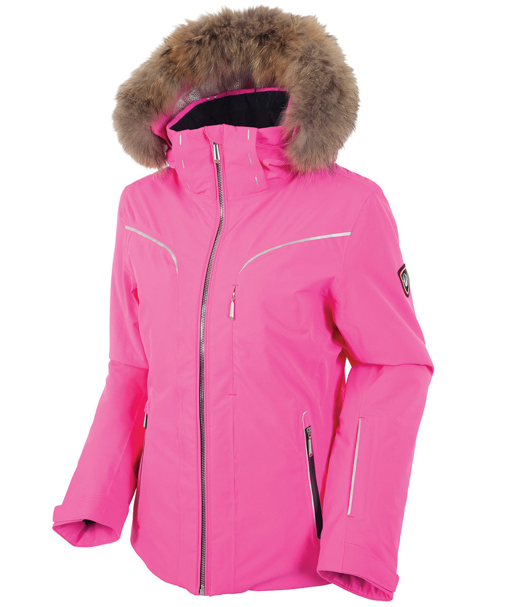 Women&#39;s Gia Insulated Jacket with Removable Fur Ruff